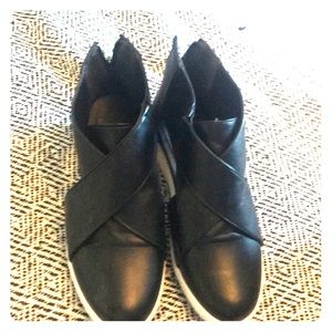 Black cut out Zara sneakers